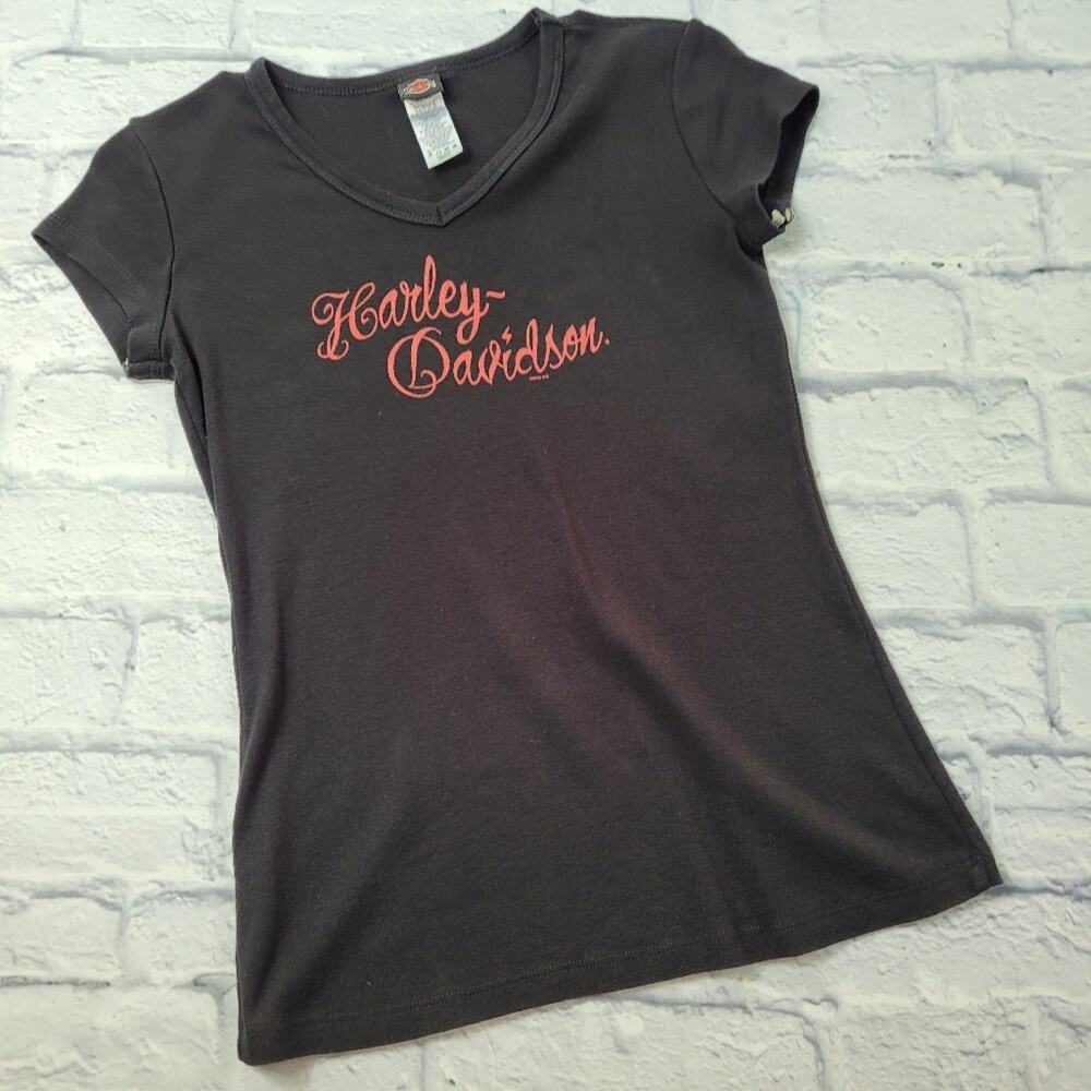 Harley Davidson Black Tshirt Doc's Harley in Missouri size Small